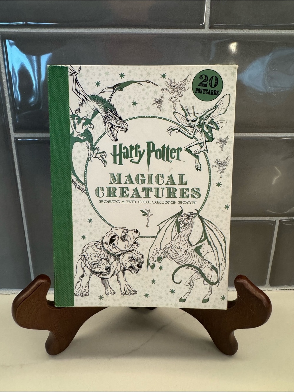 Harry Potter Magical Creatures Postcard Coloring Book